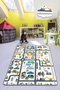 Conceptum Alfombra Manitoba Multicolor 80 x 140 cm